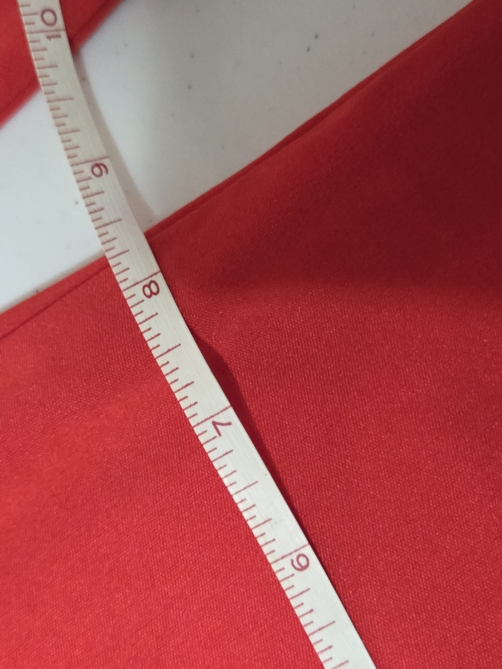 Red One-Shoulder Ruffle Jumpsuit - Picture 10 of 10